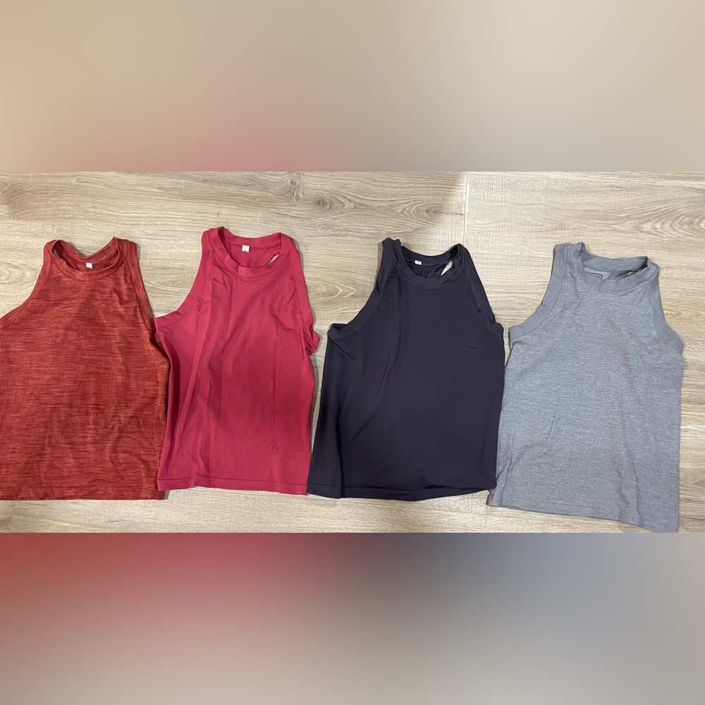 Athleta renew seamless racerback tank bundle